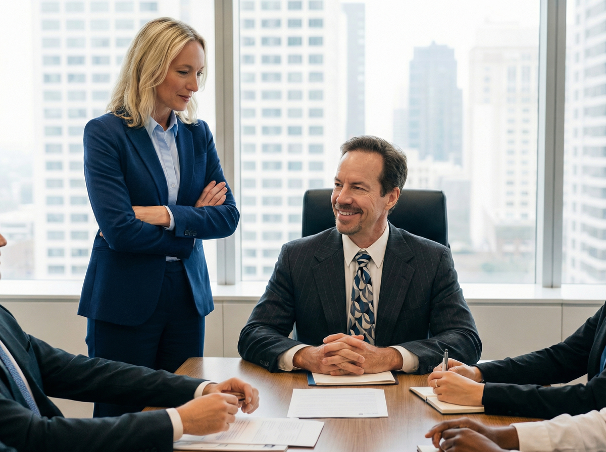 Modern office environment